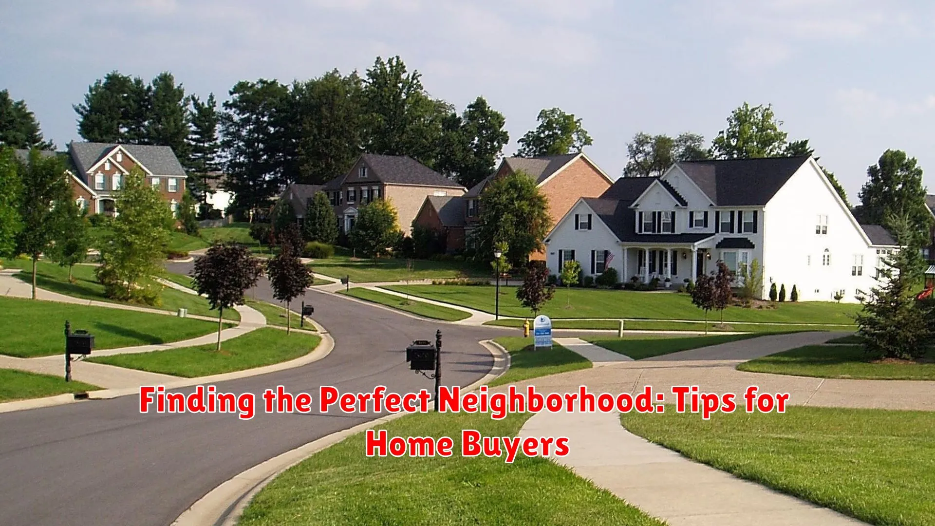 Finding the Perfect Neighborhood: Tips for Home Buyers