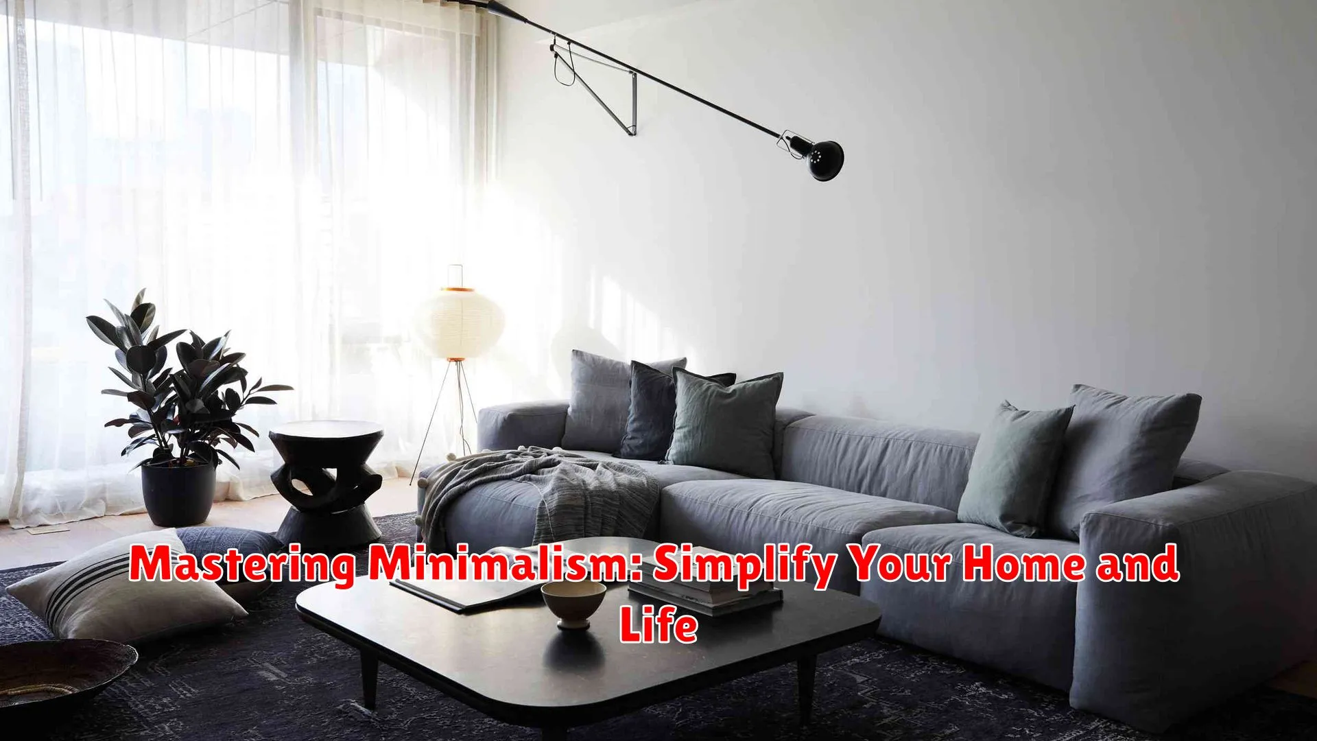 Mastering Minimalism: Simplify Your Home and Life