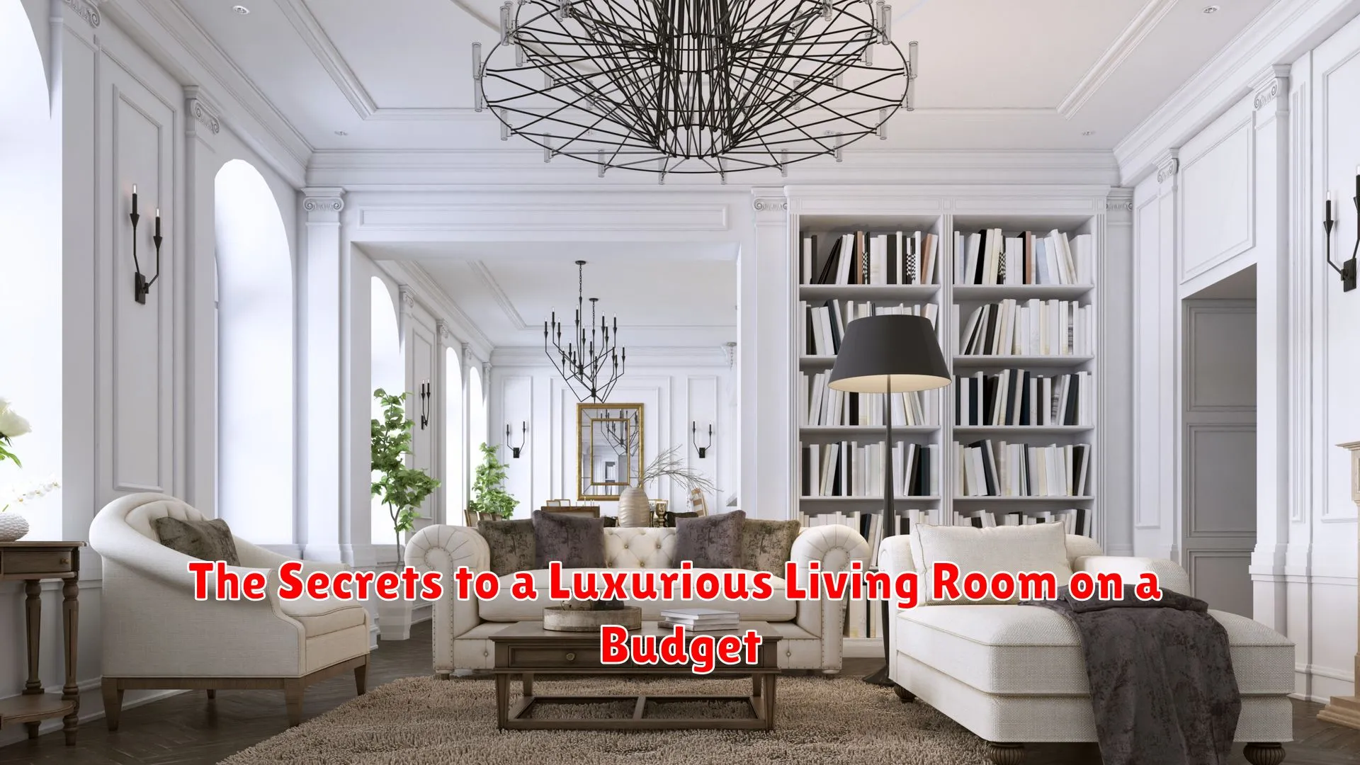 The Secrets to a Luxurious Living Room on a Budget
