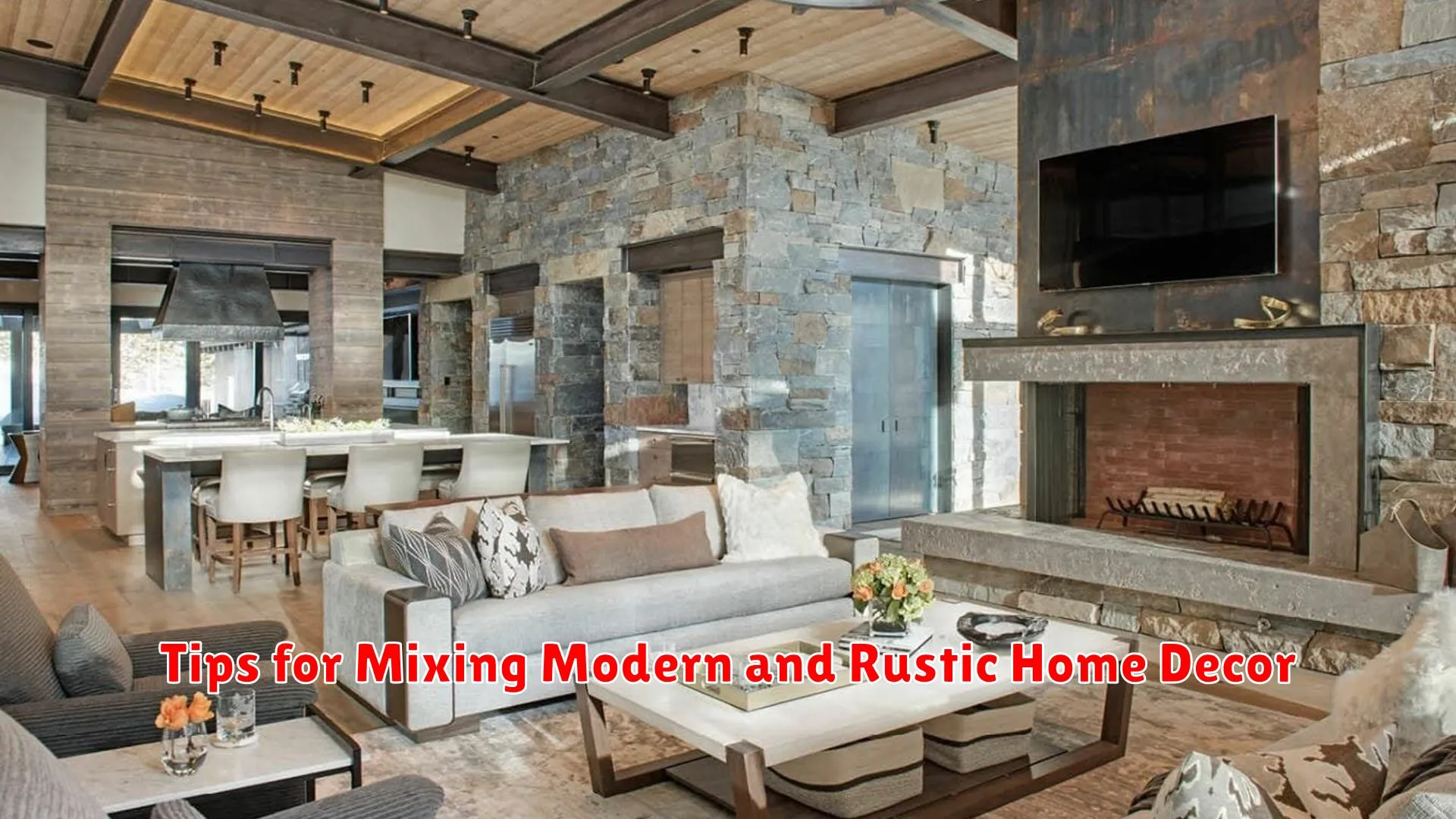 Tips for Mixing Modern and Rustic Home Decor