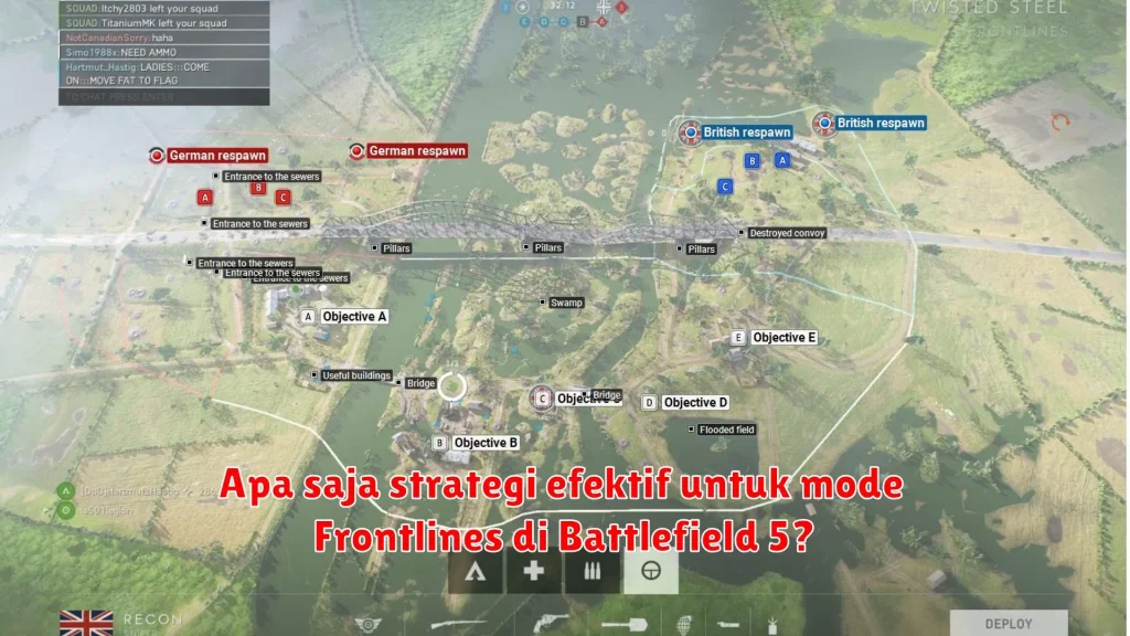 Apa saja strategi efektif untuk mode Frontlines di Battlefield 5?