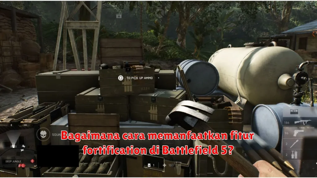 Bagaimana cara memanfaatkan fitur fortification di Battlefield 5?