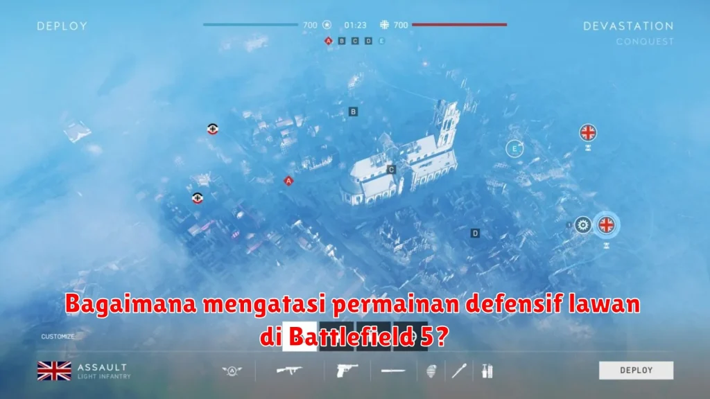 Bagaimana mengatasi permainan defensif lawan di Battlefield 5?