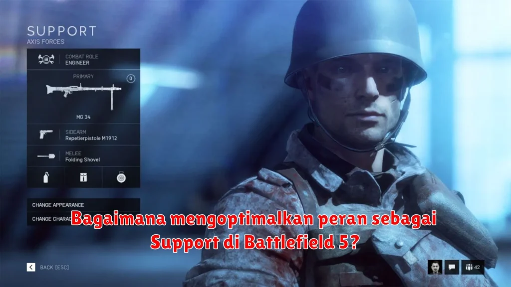 Bagaimana mengoptimalkan peran sebagai Support di Battlefield 5?