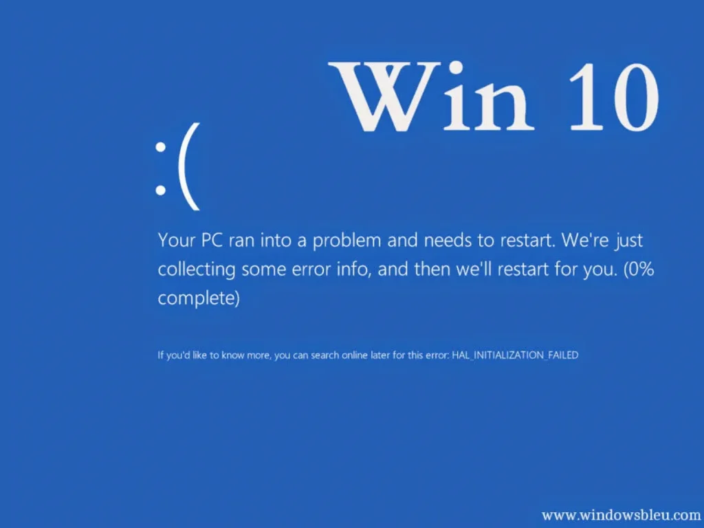 Cara Menangani Blue Screen pada Windows 10