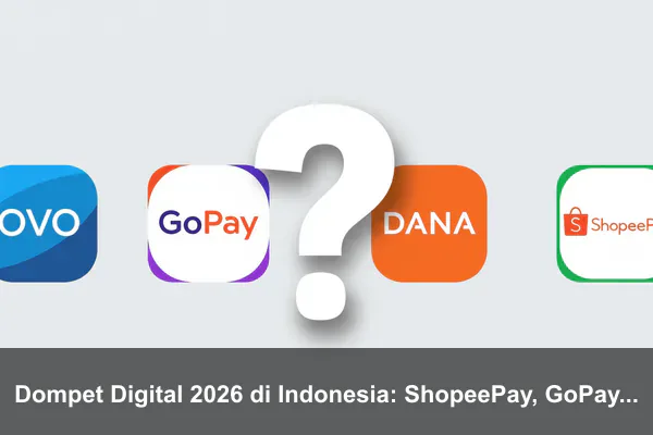Dompet Digital 2026 di Indonesia: ShopeePay, GoPay, DANA, atau OVO yang Paling Efisien? Dompet Digital 2026 di Indonesia: ShopeePay, GoPay, DANA, atau OVO yang Paling Efisien?