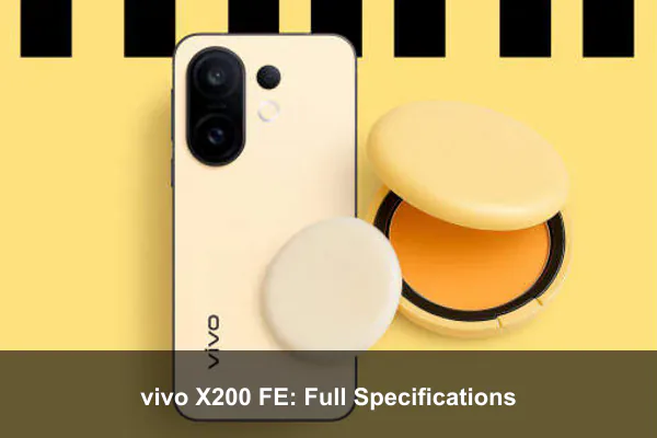 vivo X200 FE: Full Specifications vivo X200 FE: Full Specifications