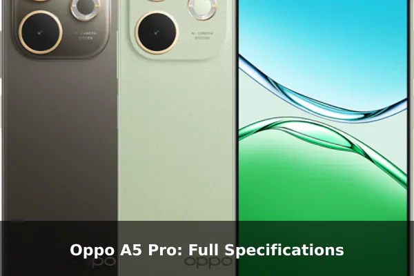 Oppo A5 Pro: Full Specifications Oppo A5 Pro: Full Specifications