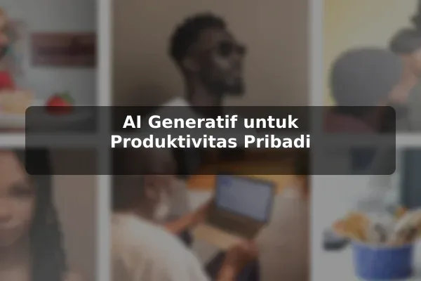 AI Generatif untuk Produktivitas Pribadi