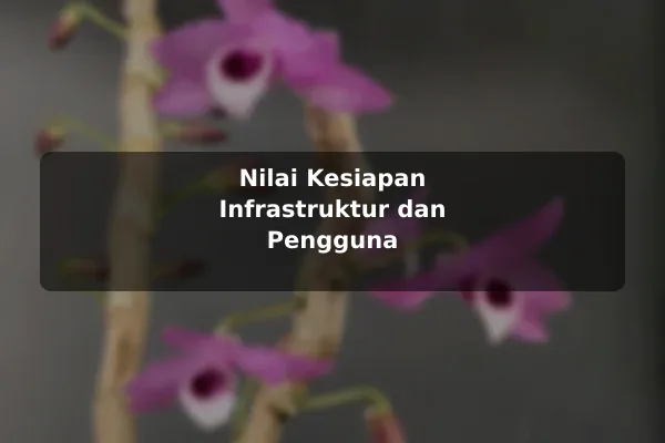 Nilai Kesiapan Infrastruktur dan Pengguna