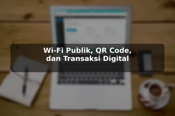Wi-Fi Publik, QR Code, dan Transaksi Digital