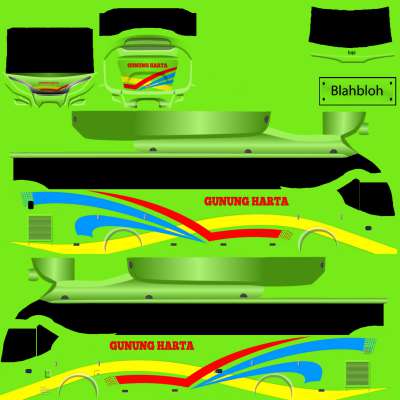 Download Livery Bussid Gunung Harta Scania