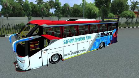 Mod Bus Racing Safari Dharma Raya