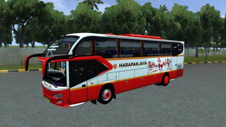 Mod Bussid Harapan Jaya Avante H8 XHD