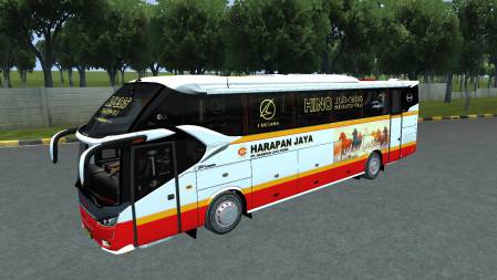 Mod Bussid Harapan Jaya Hino SR2 XHD