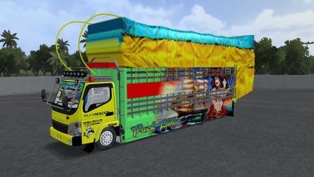 Mod Bussid Truck Canter Levis HDX