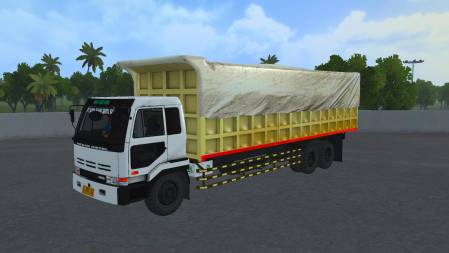 Mod Truck Bussid UD Nissan Diesel Dump