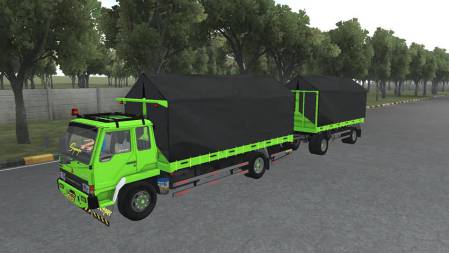 Mod Truck Gandeng Hijau
