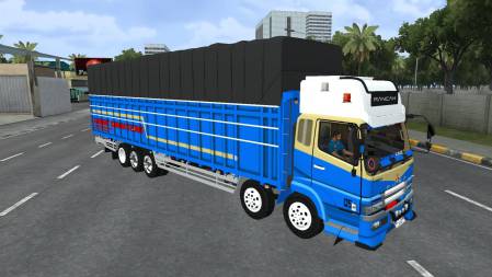 Mod Bussid Truck Fuso New SG Tronton