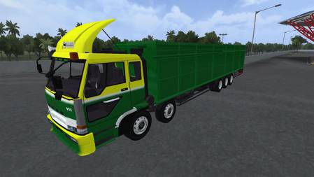 Mod Bussid Truck Fuso TG Ragil Topi Tanpa Terpal
