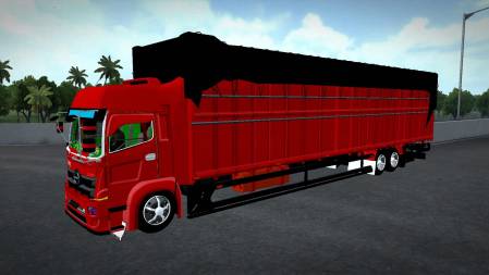 Mod Bussid Truck Hino 500 Tronton C8