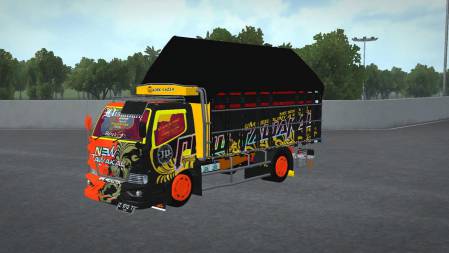 Mod Bussid Truck Oleng New Tawakal V3